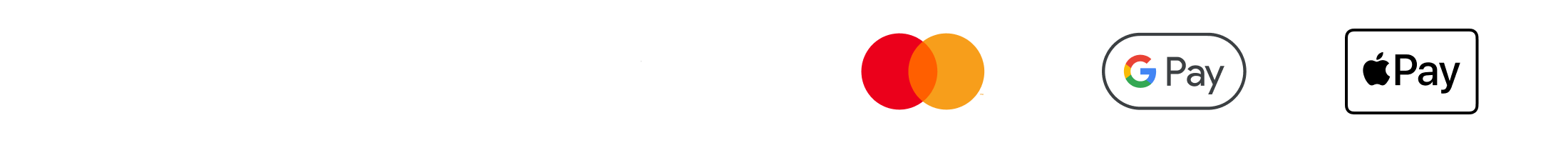 Maksājuma veidi - Visa, Mastercard, Google Pay, Apple Pay
