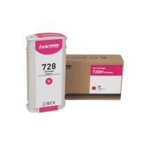 Saderīga tintes kasetne F9J66A, no.728 M, 130ml HP printeriem (ORINK BULK)