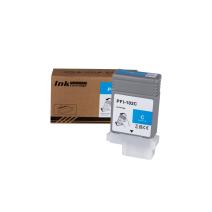 Saderīga tintes kasetne 0896B001, PFI102C, 130ml Canon printeriem (ORINK BULK)