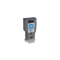 Uzpildīta tintes kasetne 8790B001, PFI207C, 300ml Canon printeriem (BULK)
